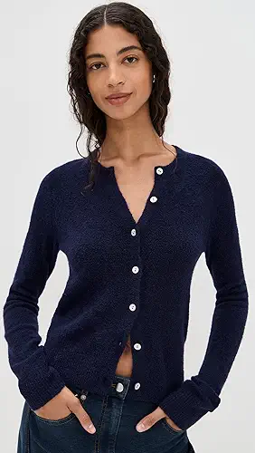 Vince Soft Boucle Cardigan
