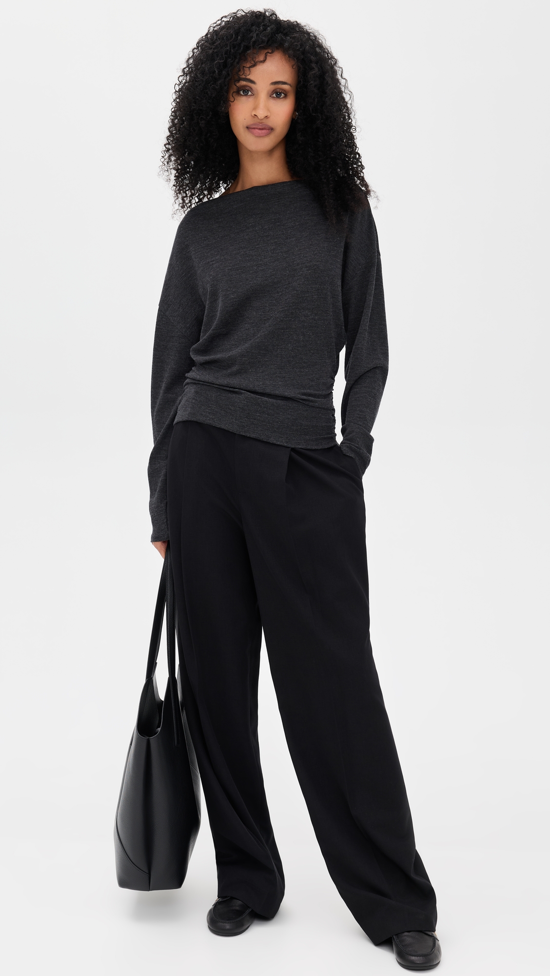 Vince Draped Top thumbnail