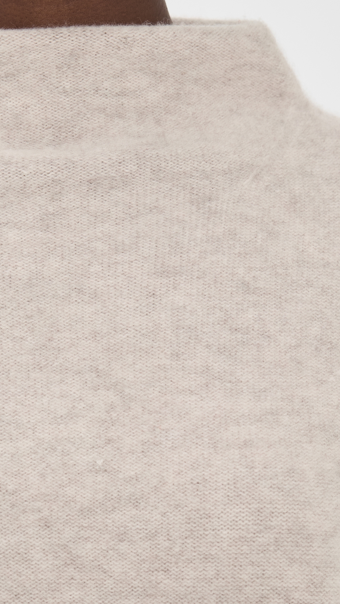 Vince Boiled Cashmere Funnel Neck Pullover thumbnail