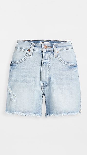 Wrangler high rise shorts Clearance