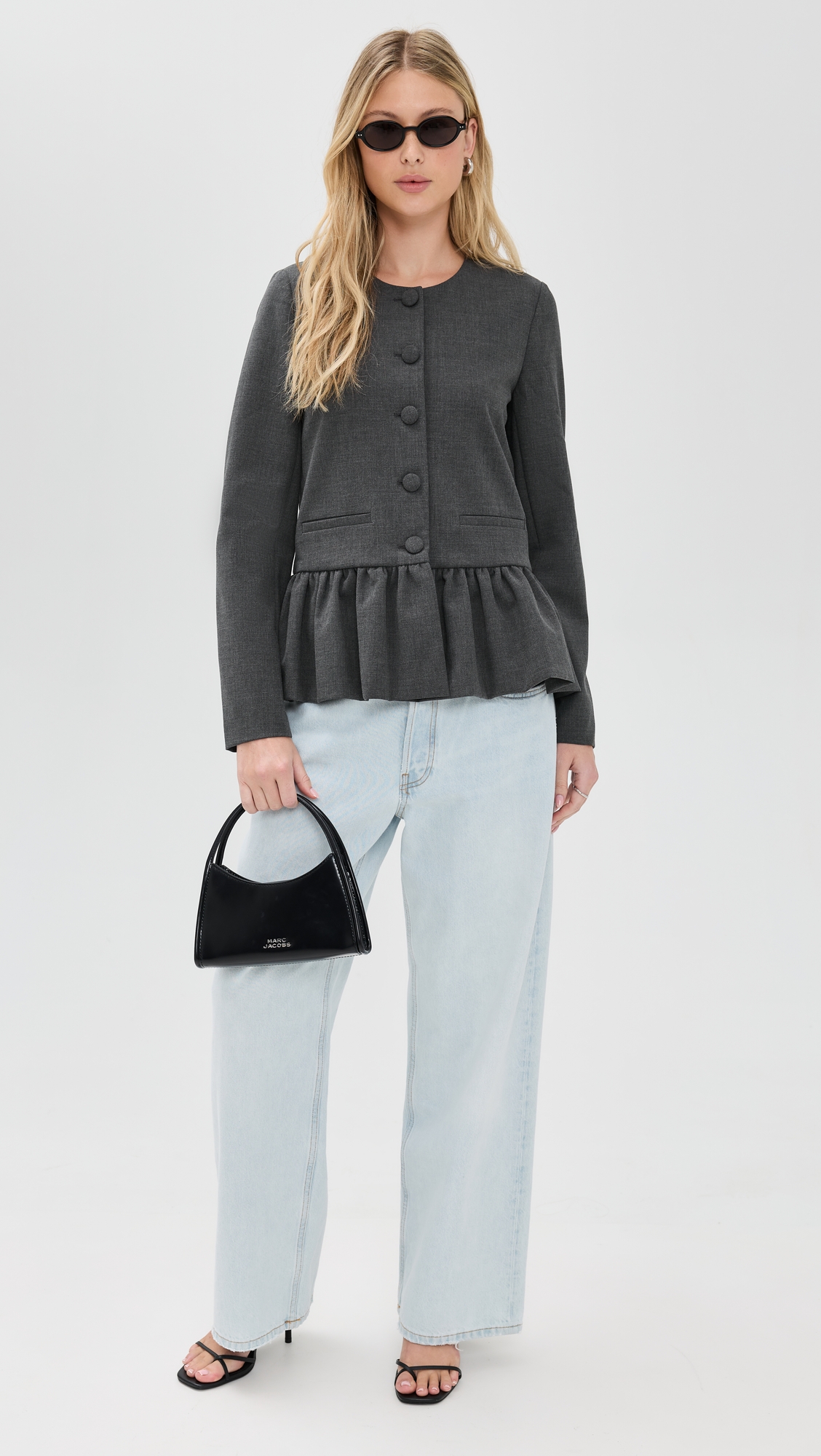 WAYF Blakely Peplum Jacket thumbnail