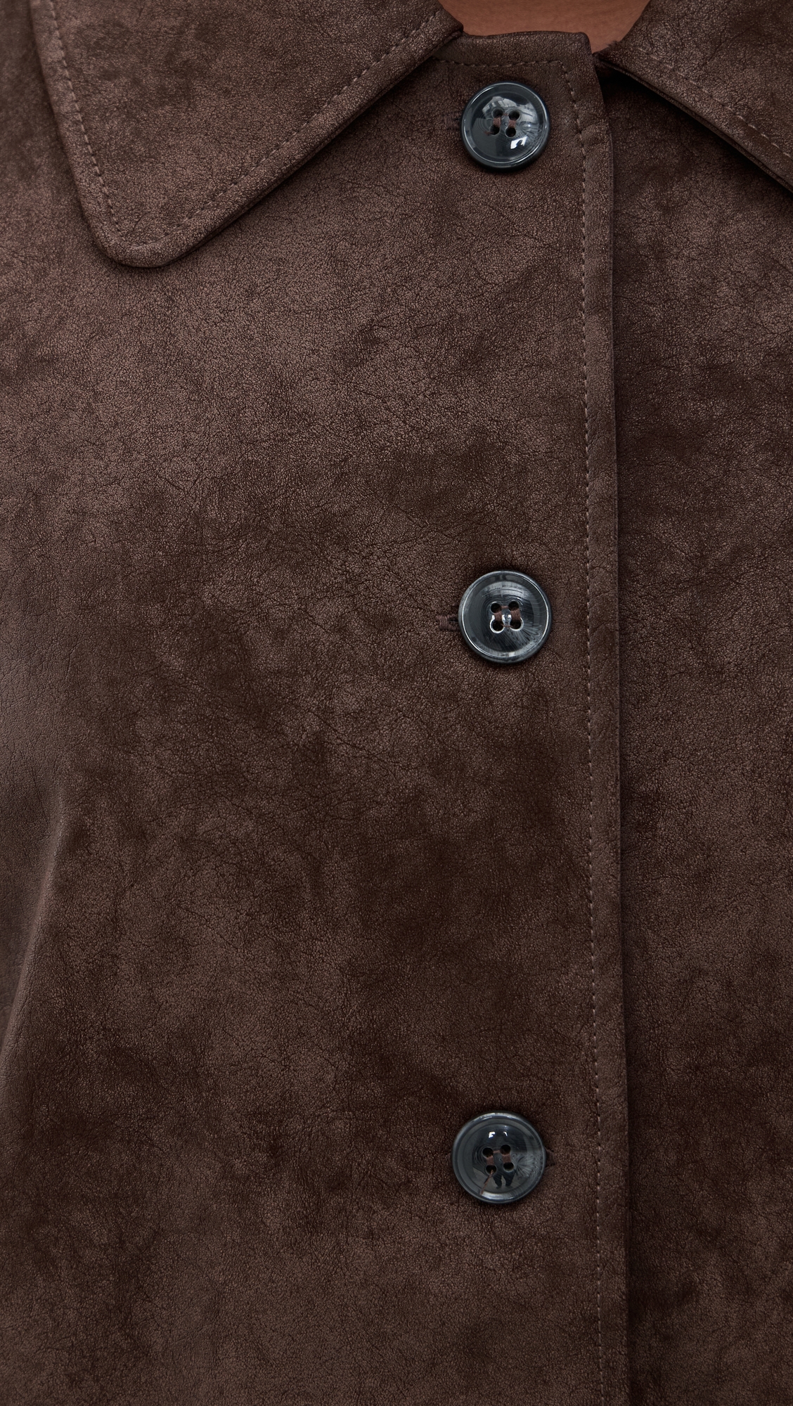 WAYF Rita Faux Suede Jacket thumbnail