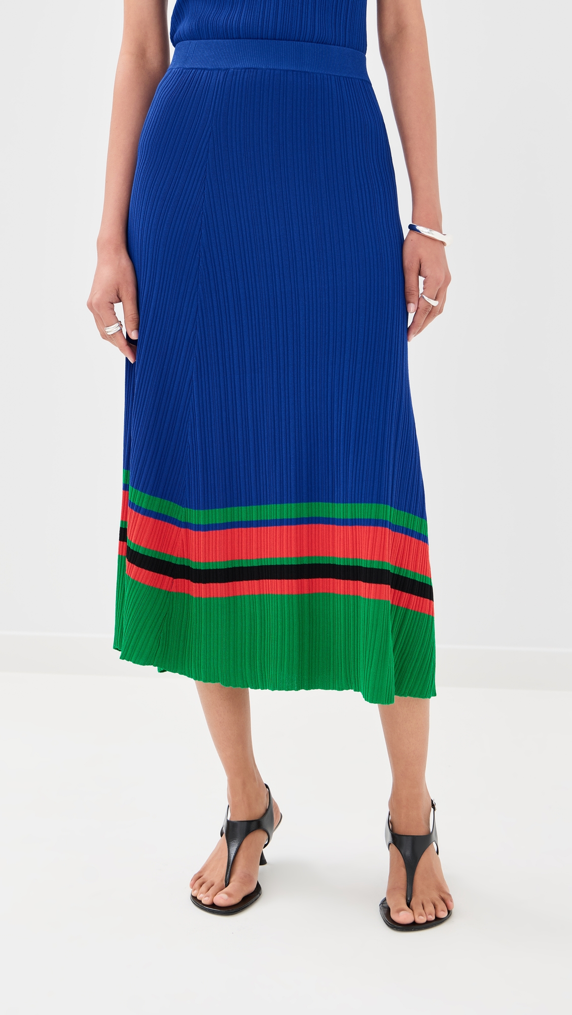 Wales Bonner Island Knit Skirt thumbnail