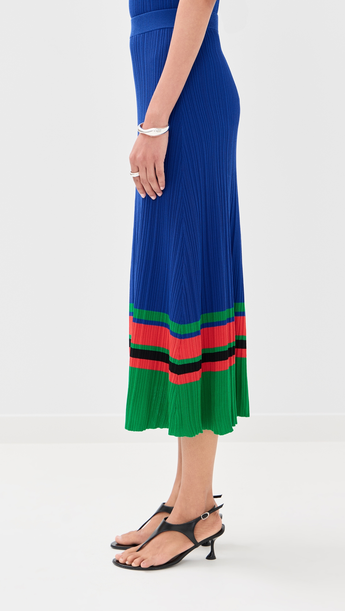 Wales Bonner Island Knit Skirt thumbnail