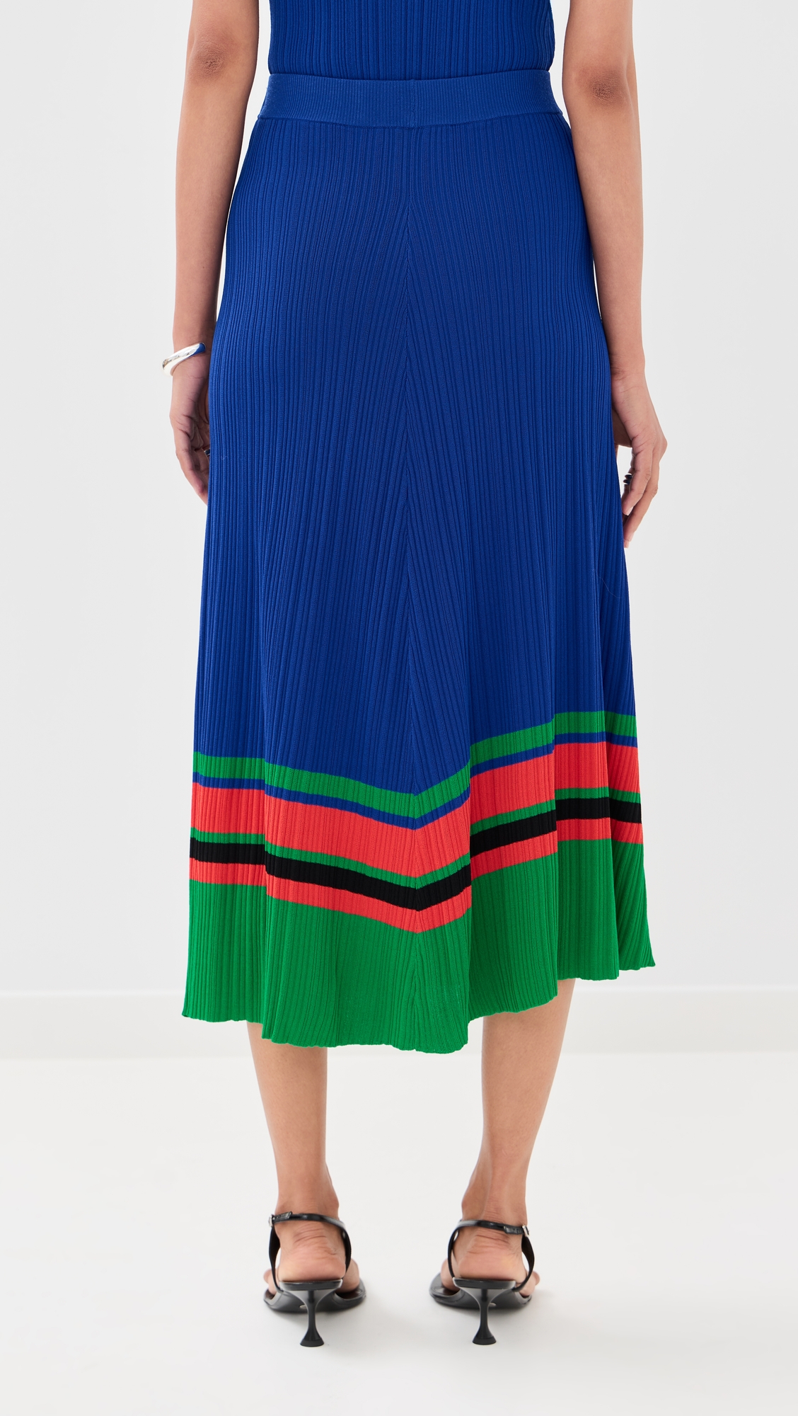 Wales Bonner Island Knit Skirt thumbnail