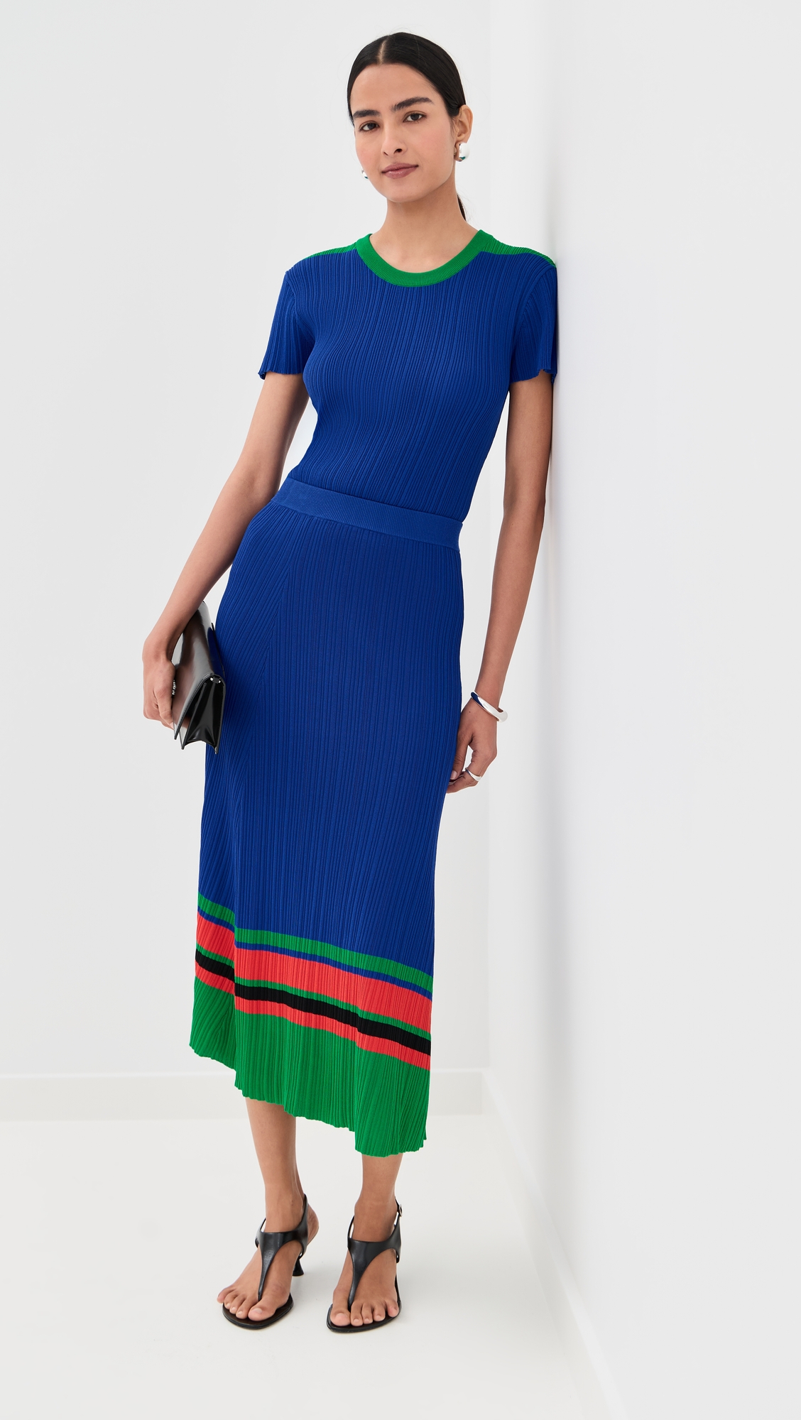 Wales Bonner Island Knit Skirt