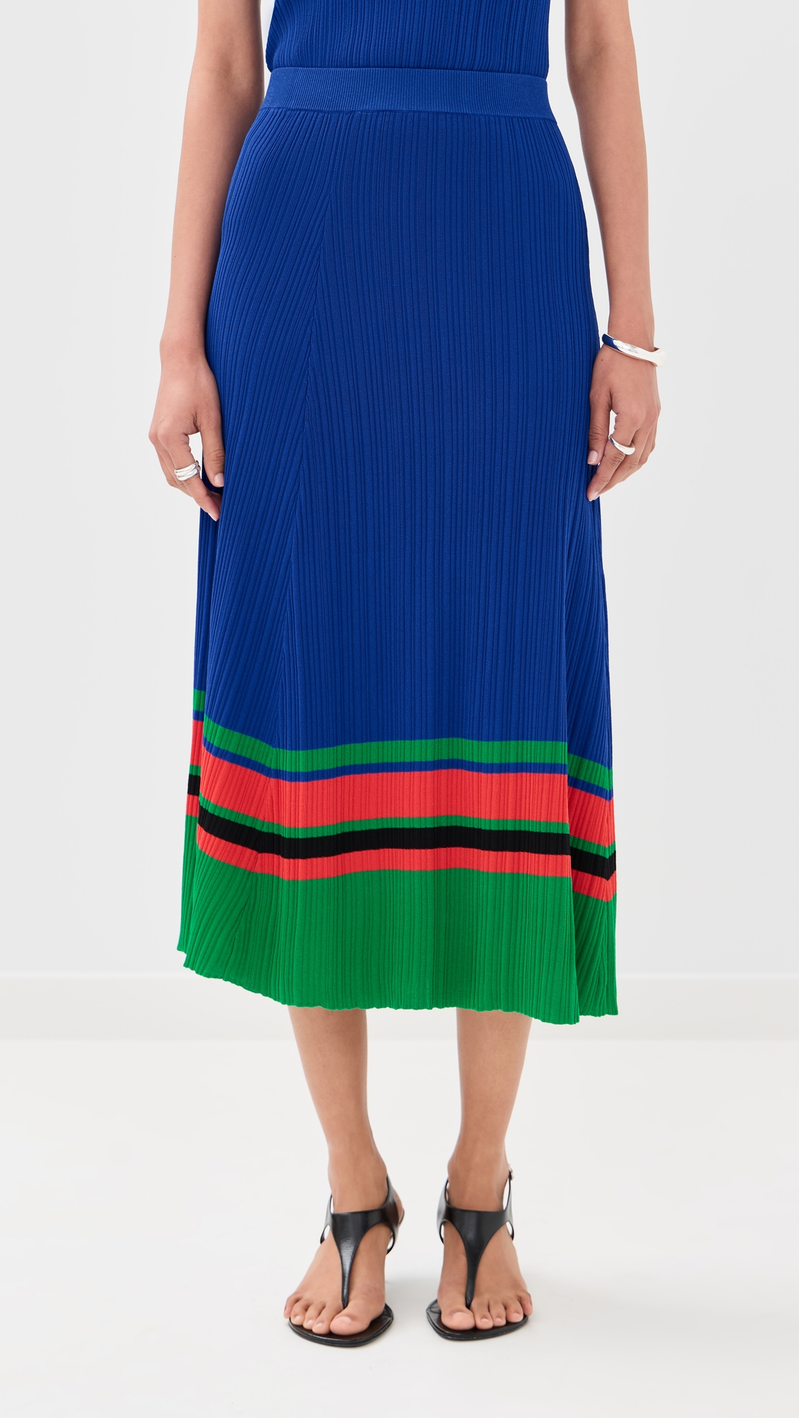Wales Bonner Island Knit Skirt thumbnail