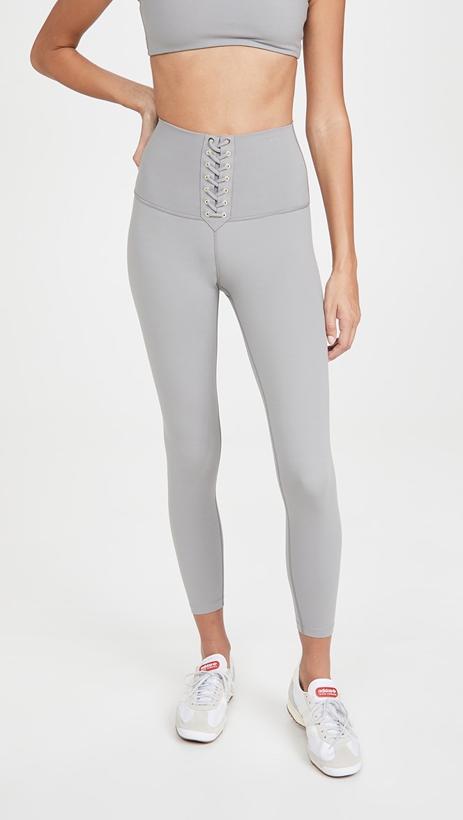 Weworewhat lace up leggings clearance