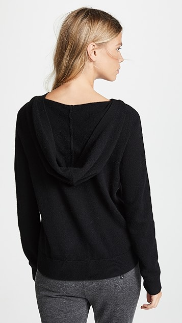 White and warren cashmere hoodie Clearance