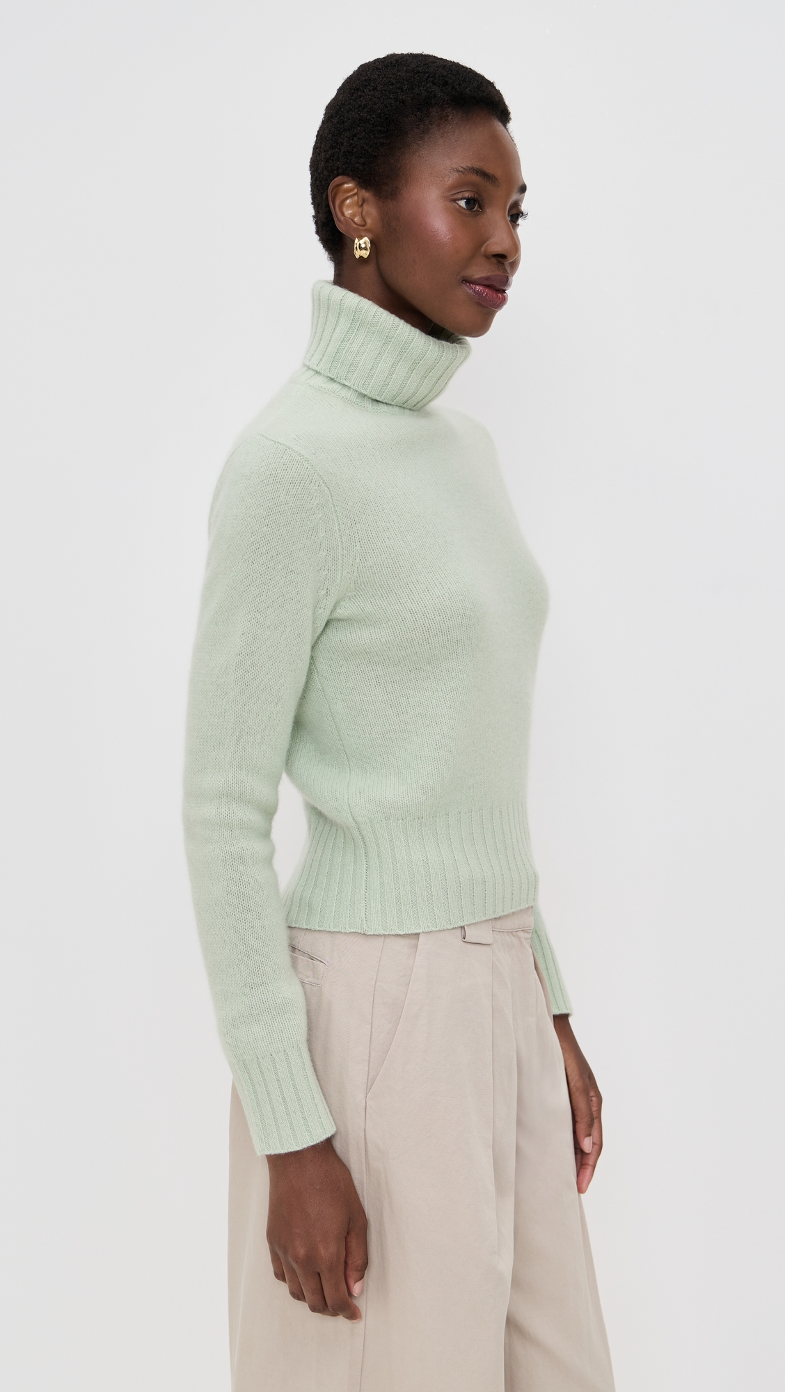 White + Warren Cashmere Featherweight Turtleneck thumbnail