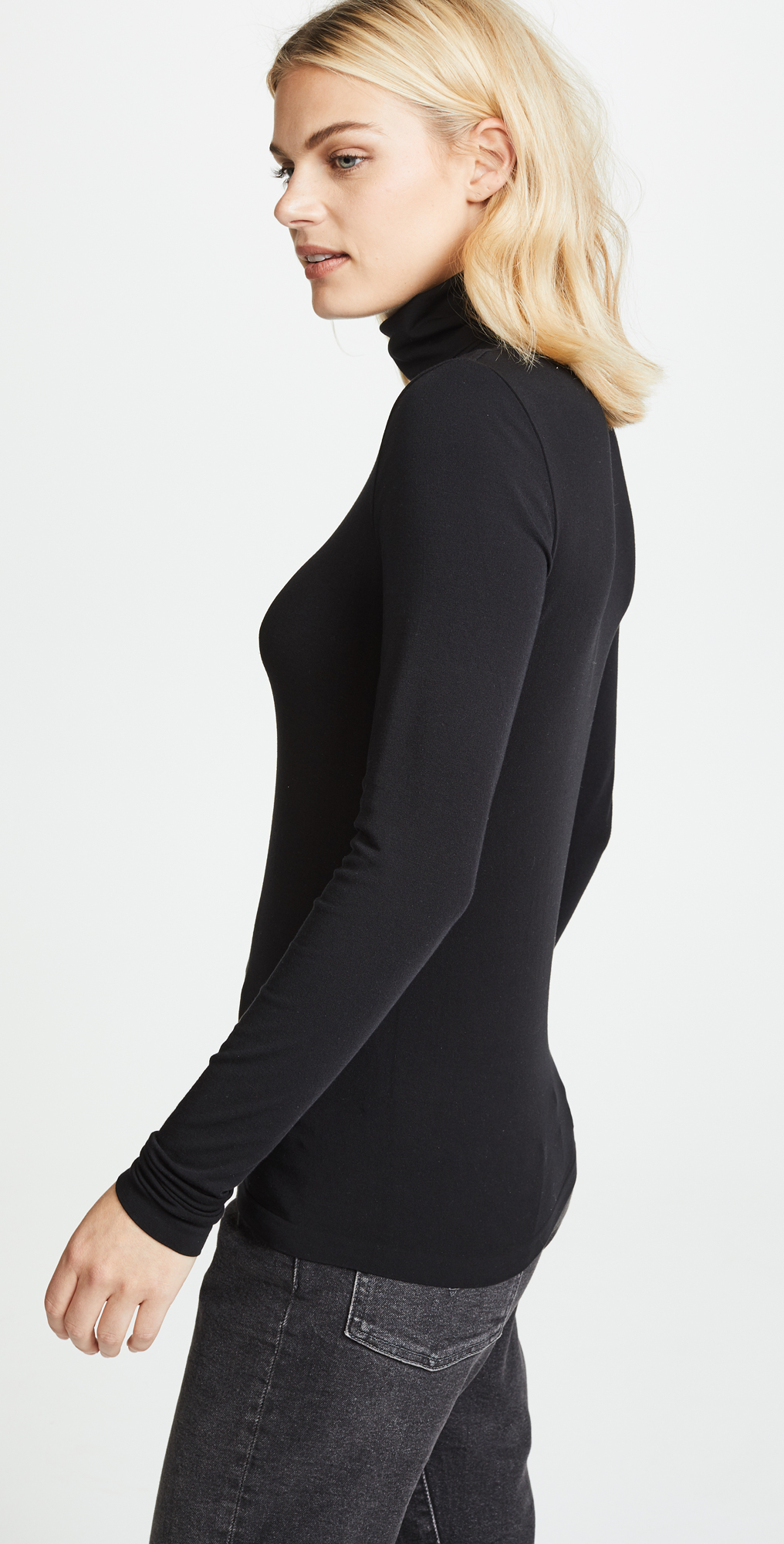 Viscose turtleneck clearance