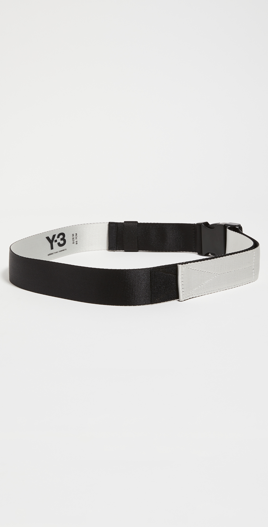 y3 white belt