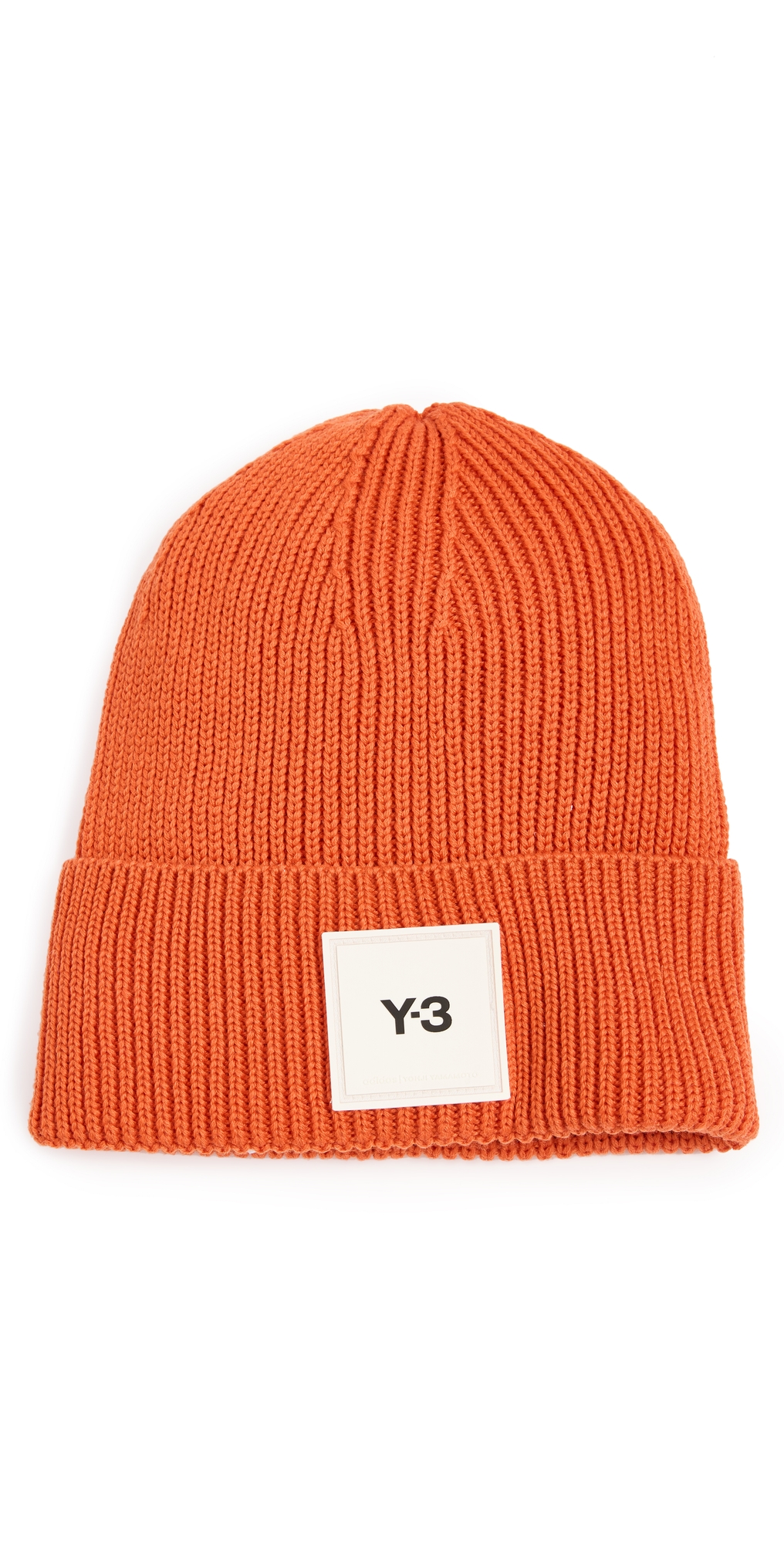 Y-3 Brand-patch Ribbed Wool Beanie