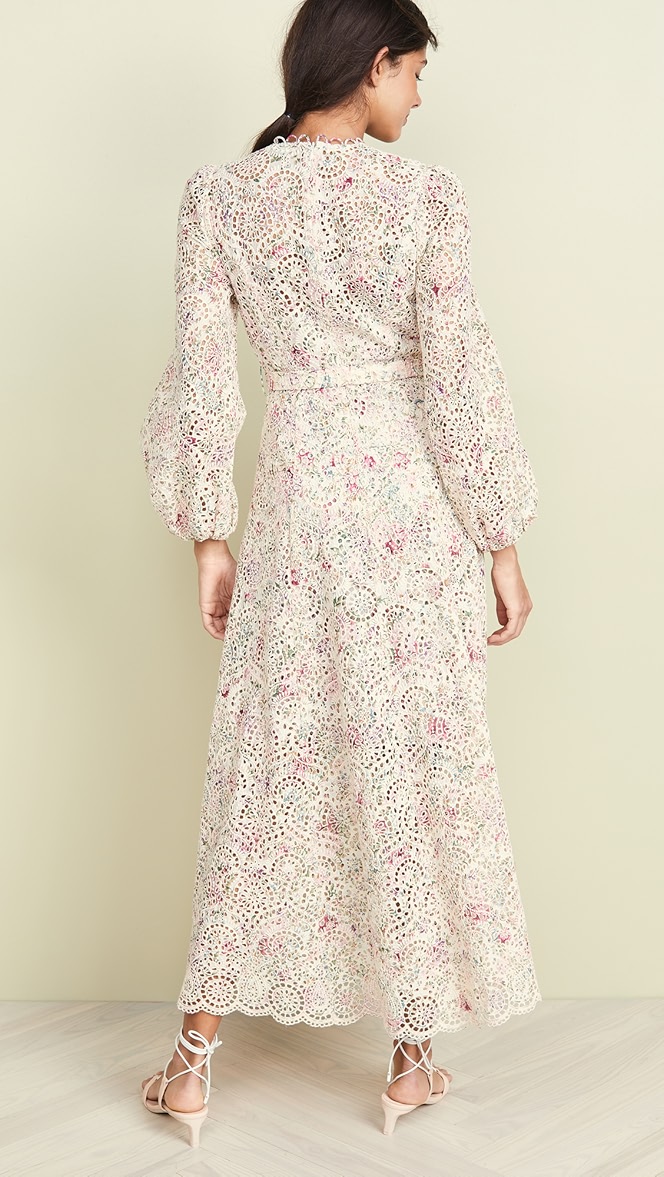 Zimmermann honour high neck dress clearance