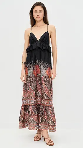Zimmermann Rhiannon Ruffle Maxi Dress