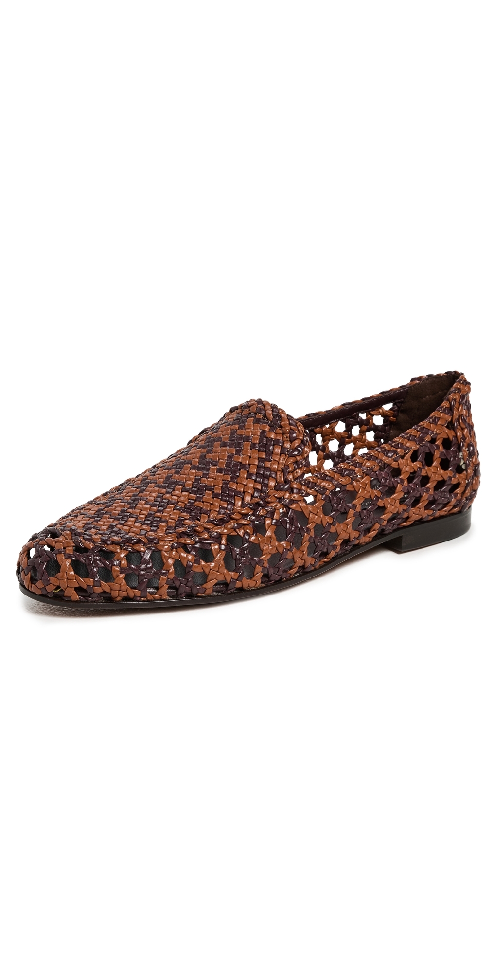 Zimmermann Helix Loafers Pecan/burgundy In Burgundy
