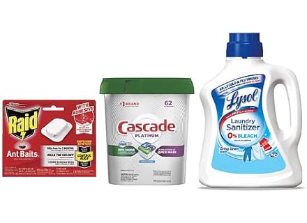 Everyday Essentials from Finish, Ziploc, and more