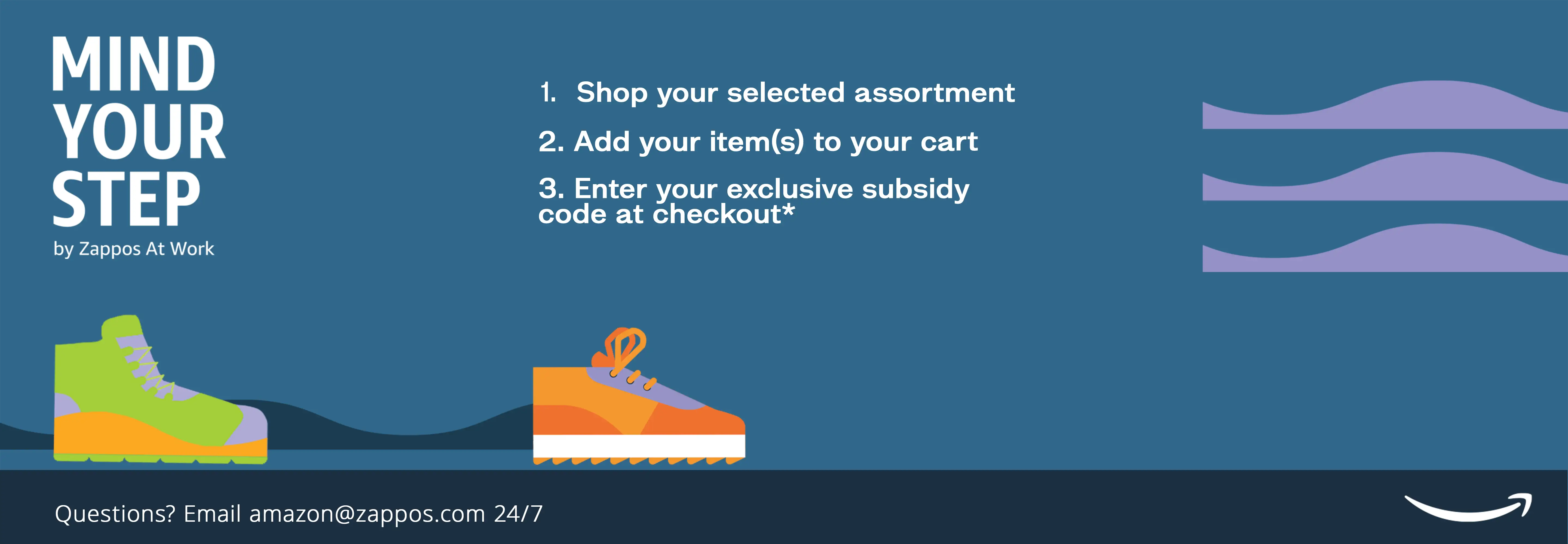 to Zappos + Amazon Safety