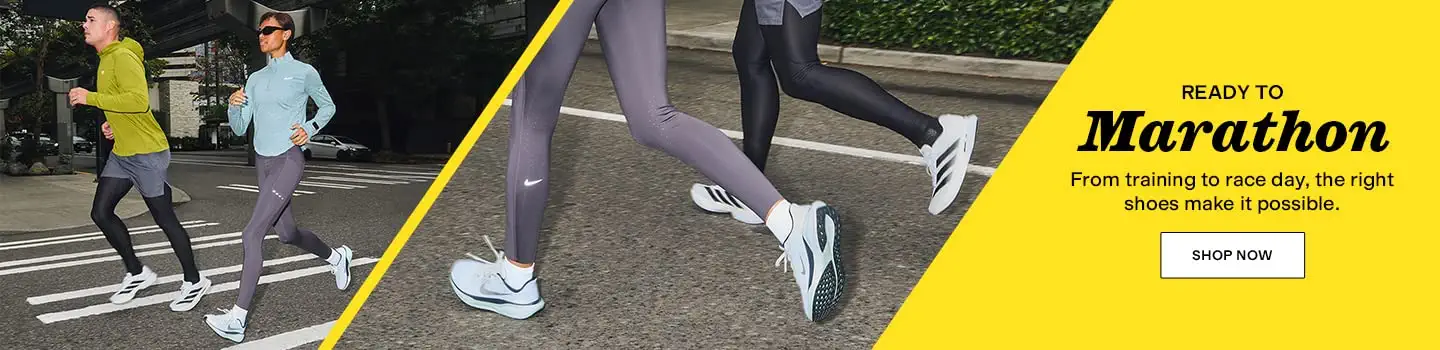 Ready to Marathon
From training to race day, the right shoes make it possible.
Shop Now