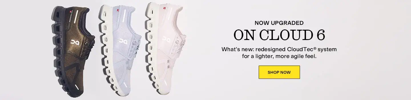 On Cloud 6
What's new: redesigned tech for a lighter feel.
Shop Now