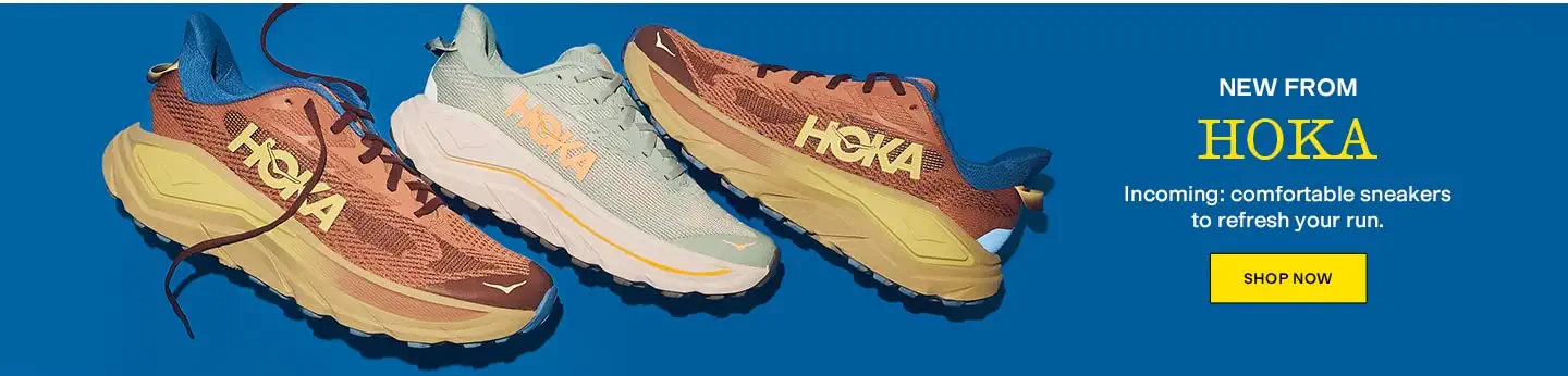 New From
HOKA
Incomimg: comfortable sneakers to refresh your run.
Shop Now
