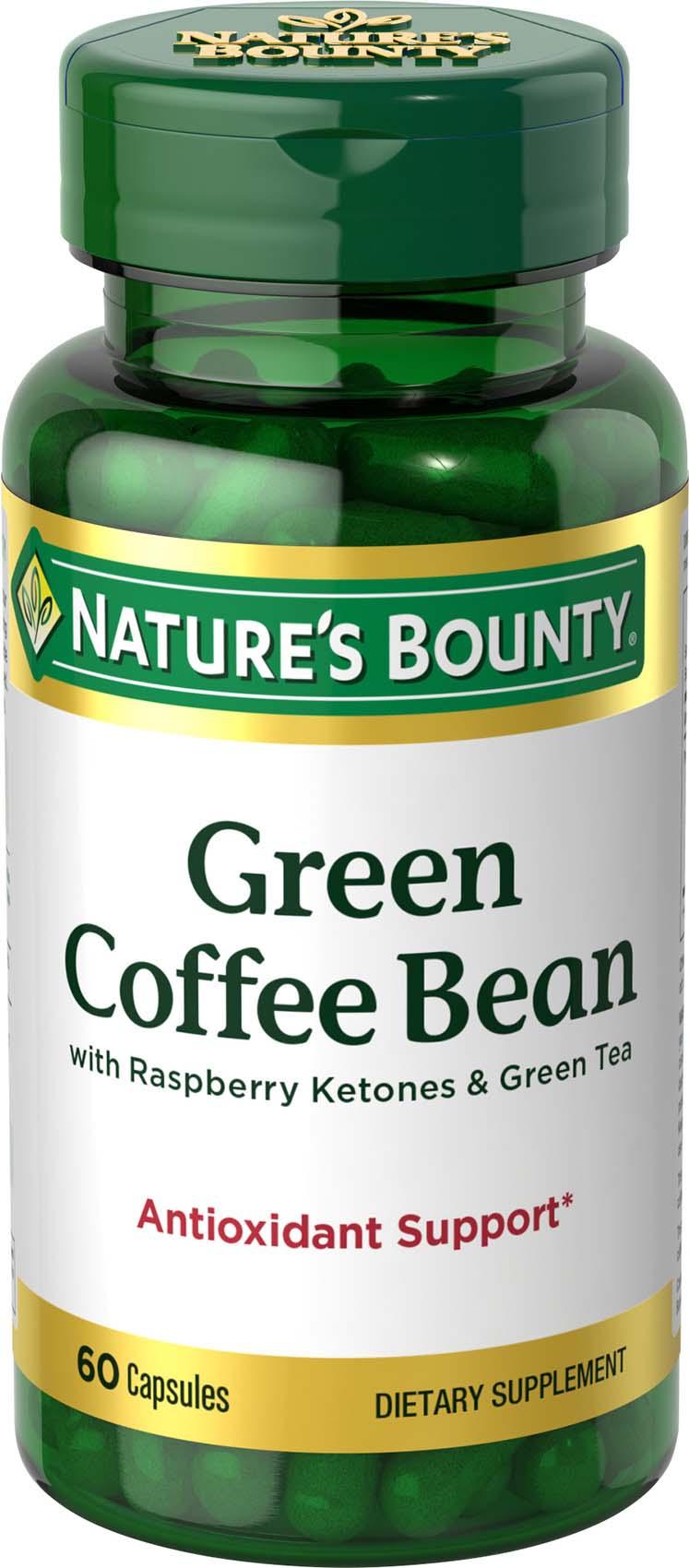 Nature's Bounty Green Coffee Bean with Raspberry Ketones