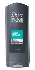 Dove Men+Care Aqua Impact Body and Face Wash