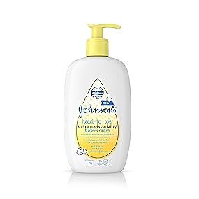 Johnson's Head-To-Toe Extra Moisturizing Baby Cream