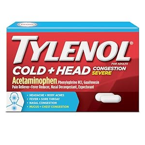 Tylenol Cold + Head Severe Caplets