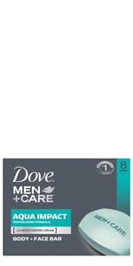 Dove Men+Care Aqua Impact Body and Face Bar
