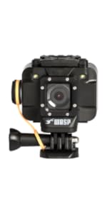 WASPcam WiFi 9905 Action-Sports Camera, Black
