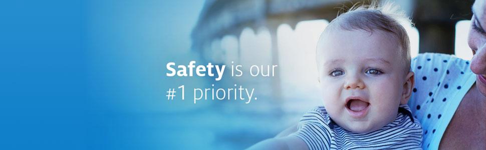 JOHNSON’S - Safety is our #1 priority