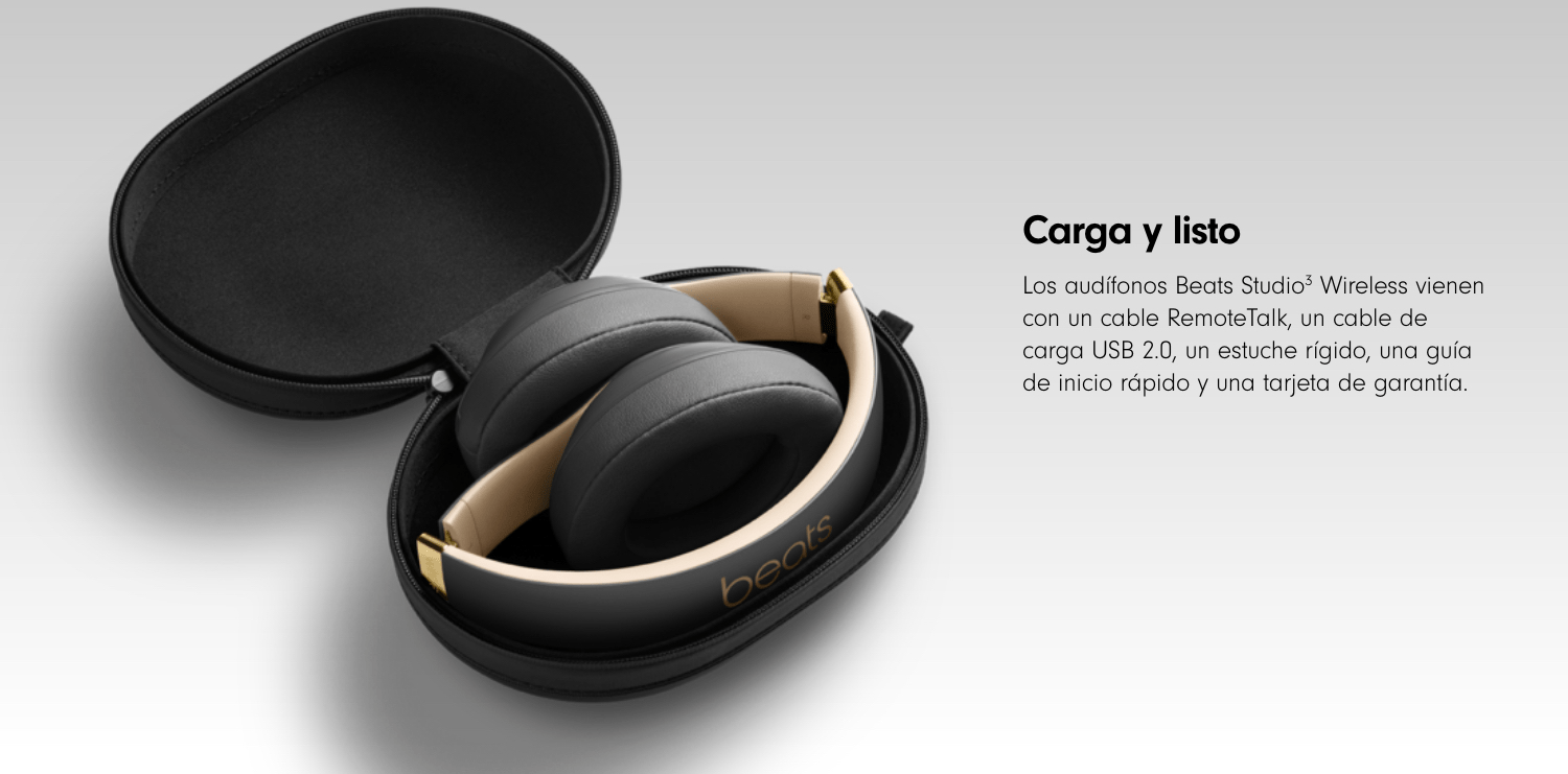 BEATS Audífonos Beats by Dr Dre Beats Studio 3 Wireless