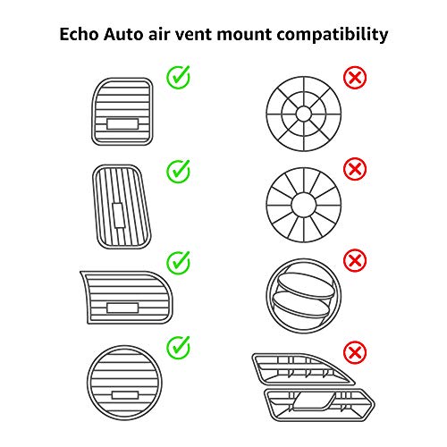 Adjustable Car Vent Mount for Echo Auto (2nd Gen) Amazon Devices & Accessories