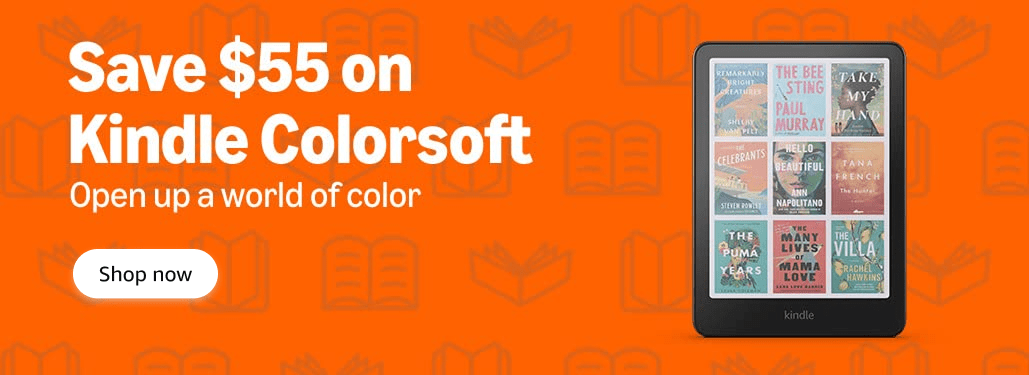 Save $55 on Kindle Colorsoft