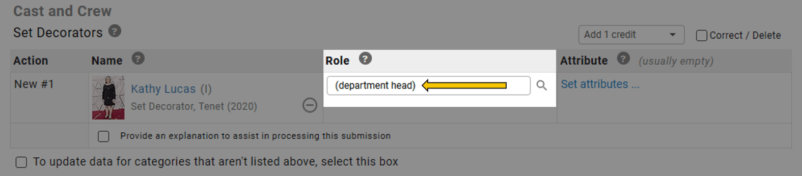 Image of example department head