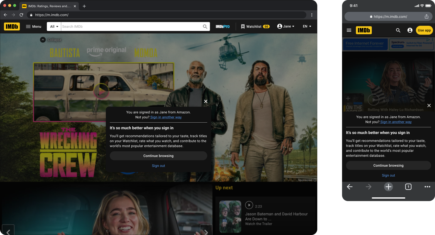 learn more about single sign on popup