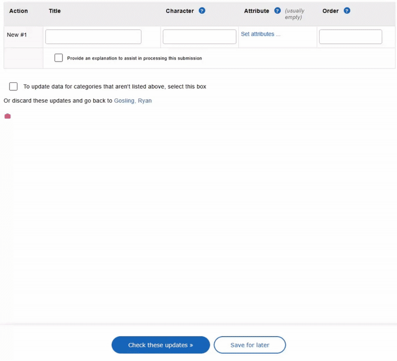 Showing the 'results not shown' option