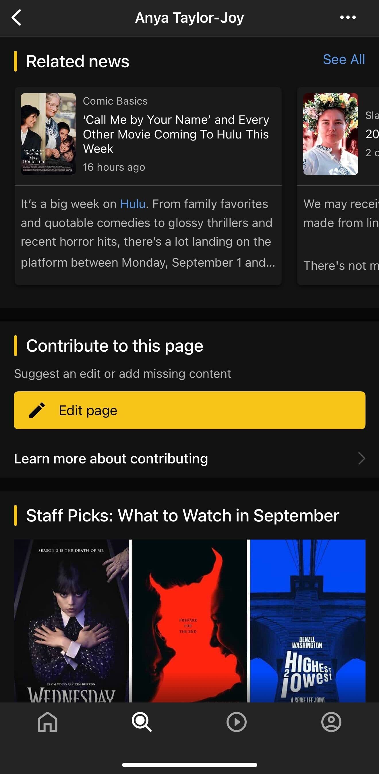 News on IMDb App