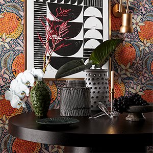 Modern Traditional: bold patterns & textures