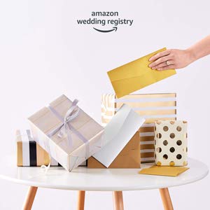 Complete your registry quickly & easily with the help of Amazon Wedding Registry
