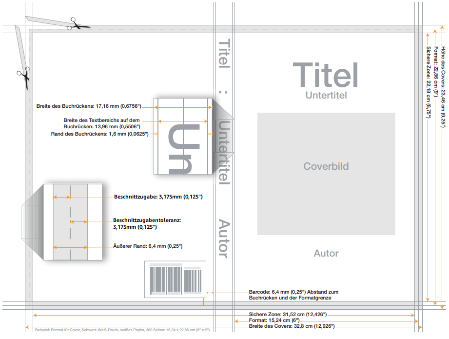 Taschenbuchcover Erstellen - 