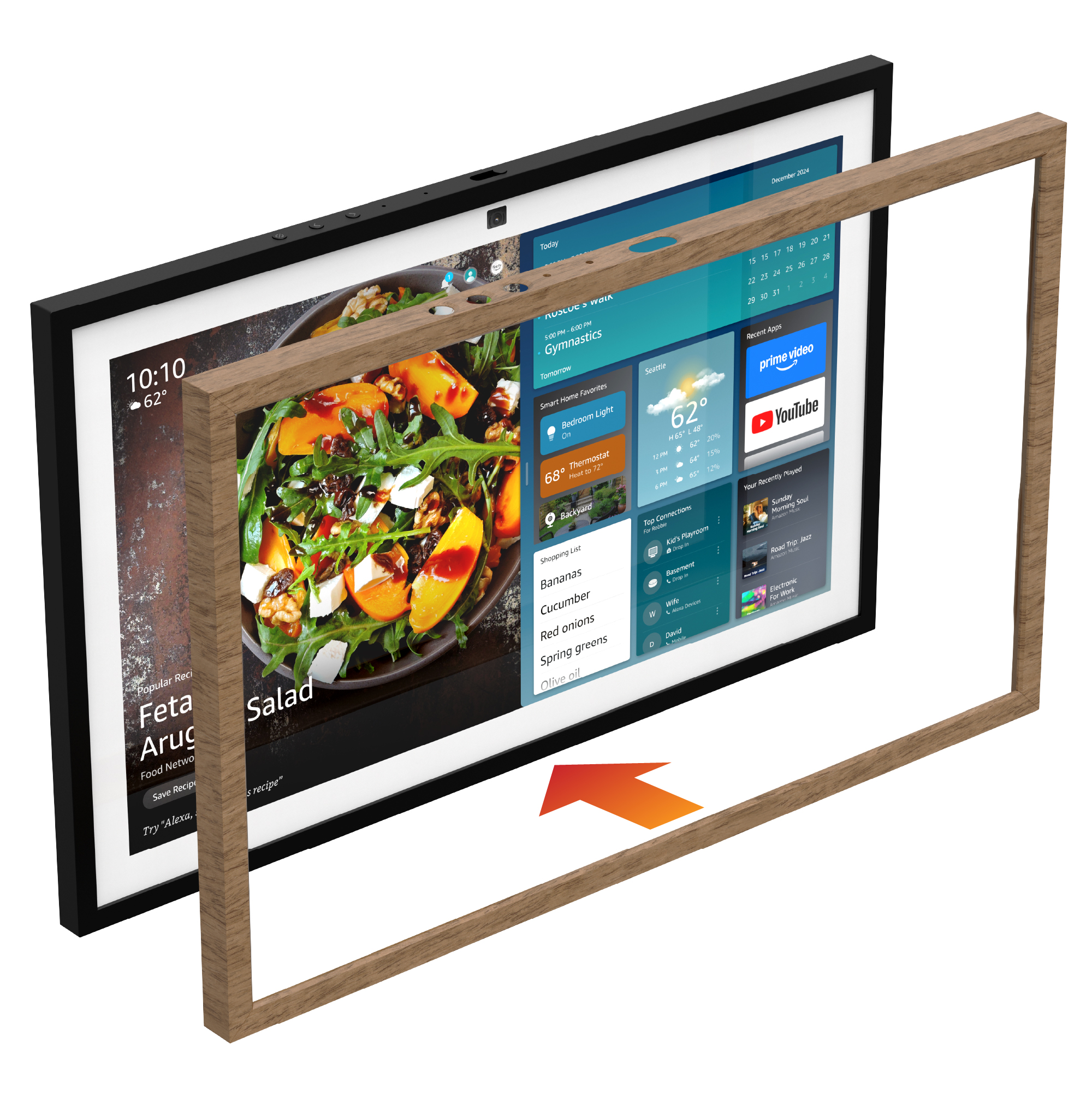 Amazon.com: Made for Amazon Frame for Echo Show 21 (2024