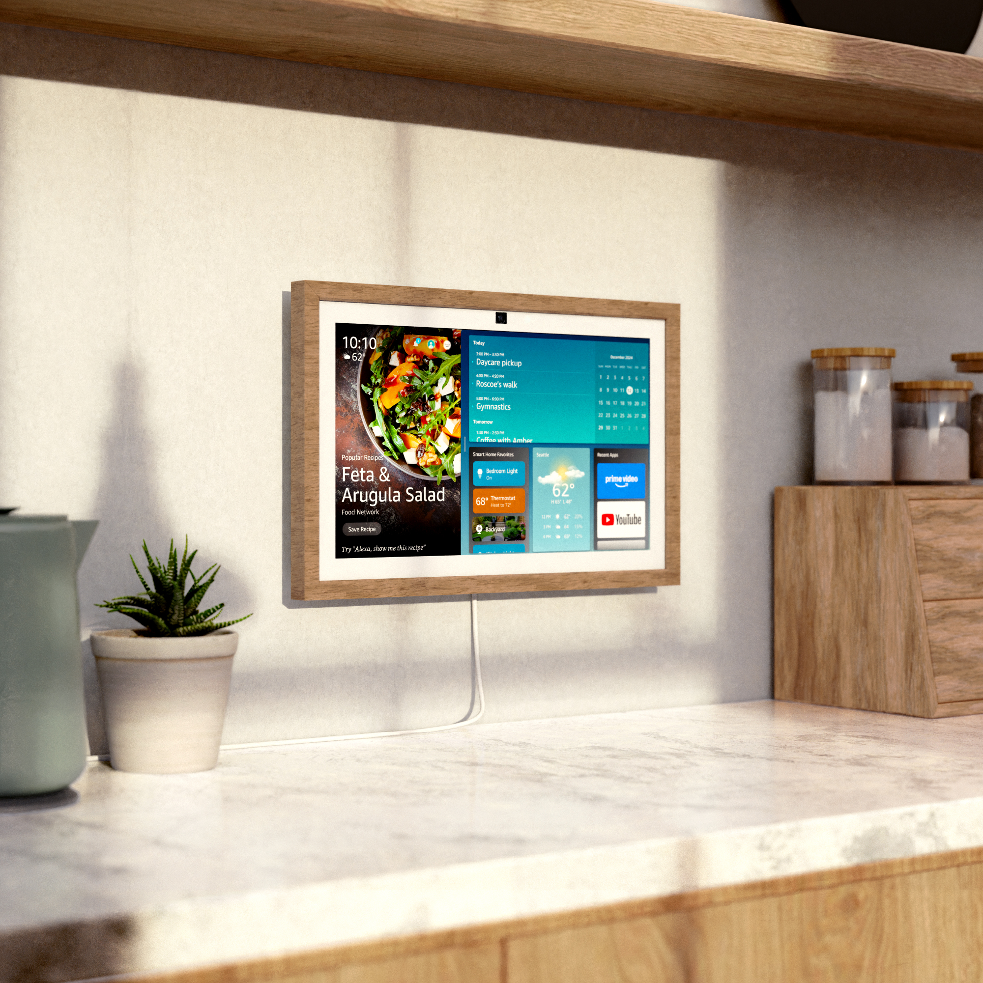 【新品】Echo Show 15 + MISSIONフレーム + 固定金具セット 新品】Echo Show 15 + MISSIONフレーム + 固定金具セット Amazon