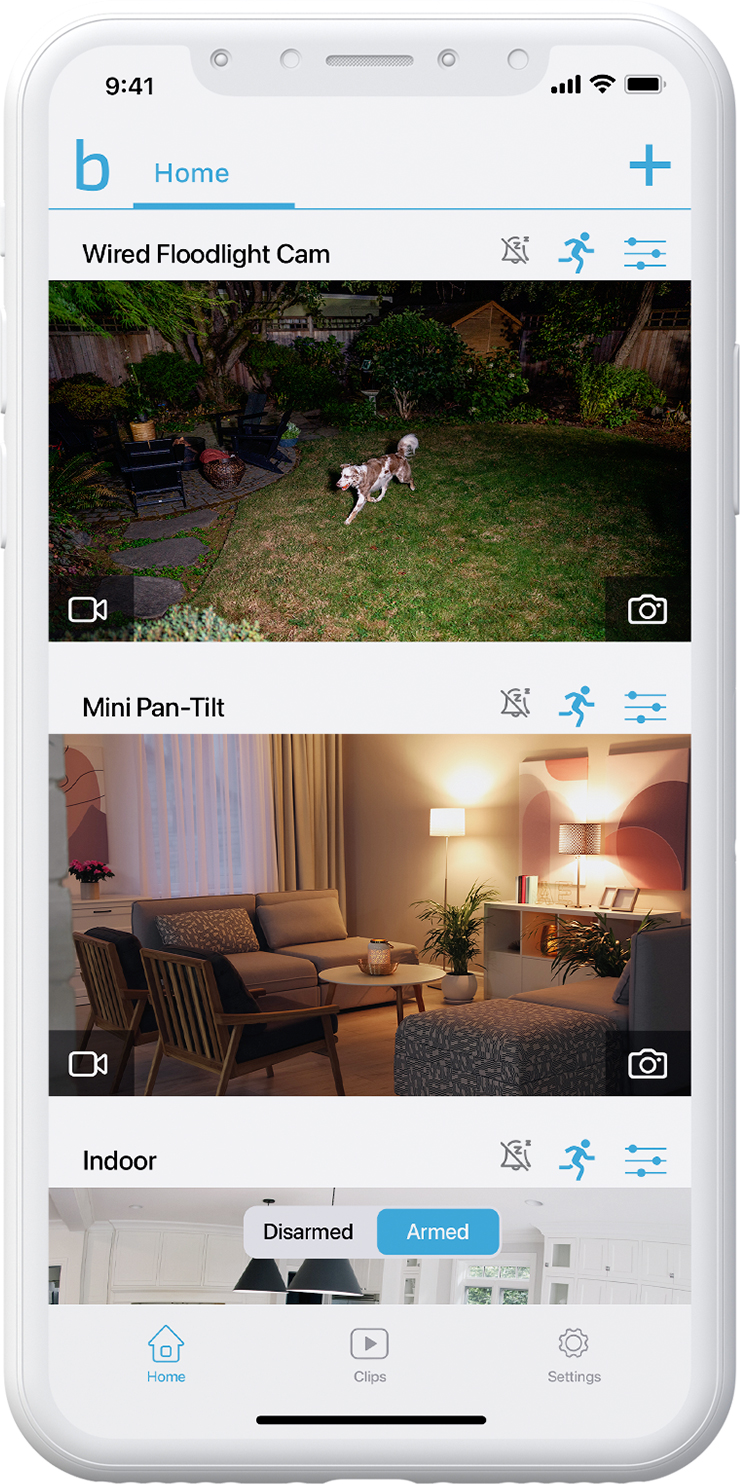 Blink Wired Floodlight Camera + Video Doorbell with Sync Module 2 Twoway audio