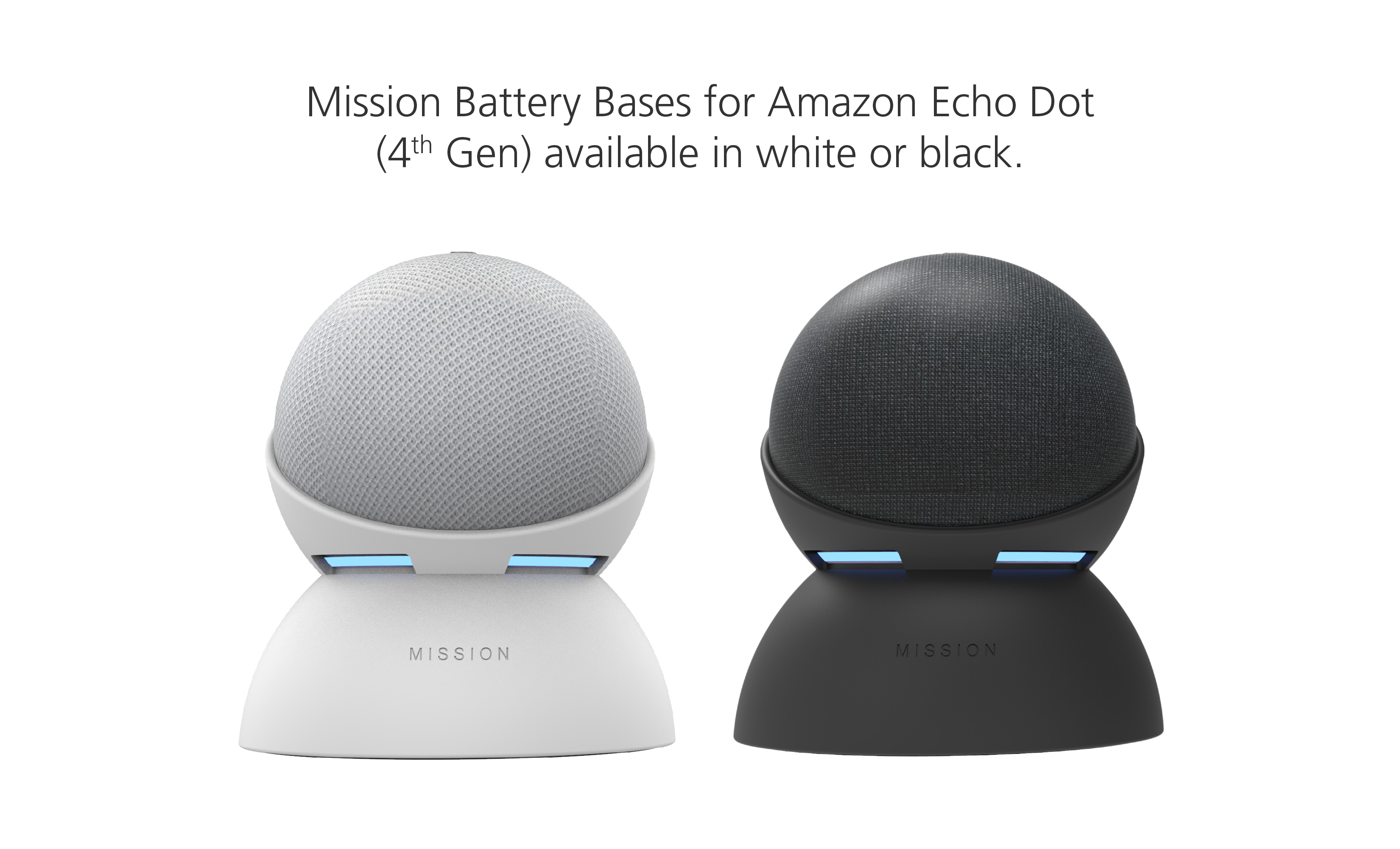 Made For , Battery Base in Black, for Echo (4th generation). Not  compatible with previous generations of Echo or Echo Dot (1st Gen, 2nd Gen,  or