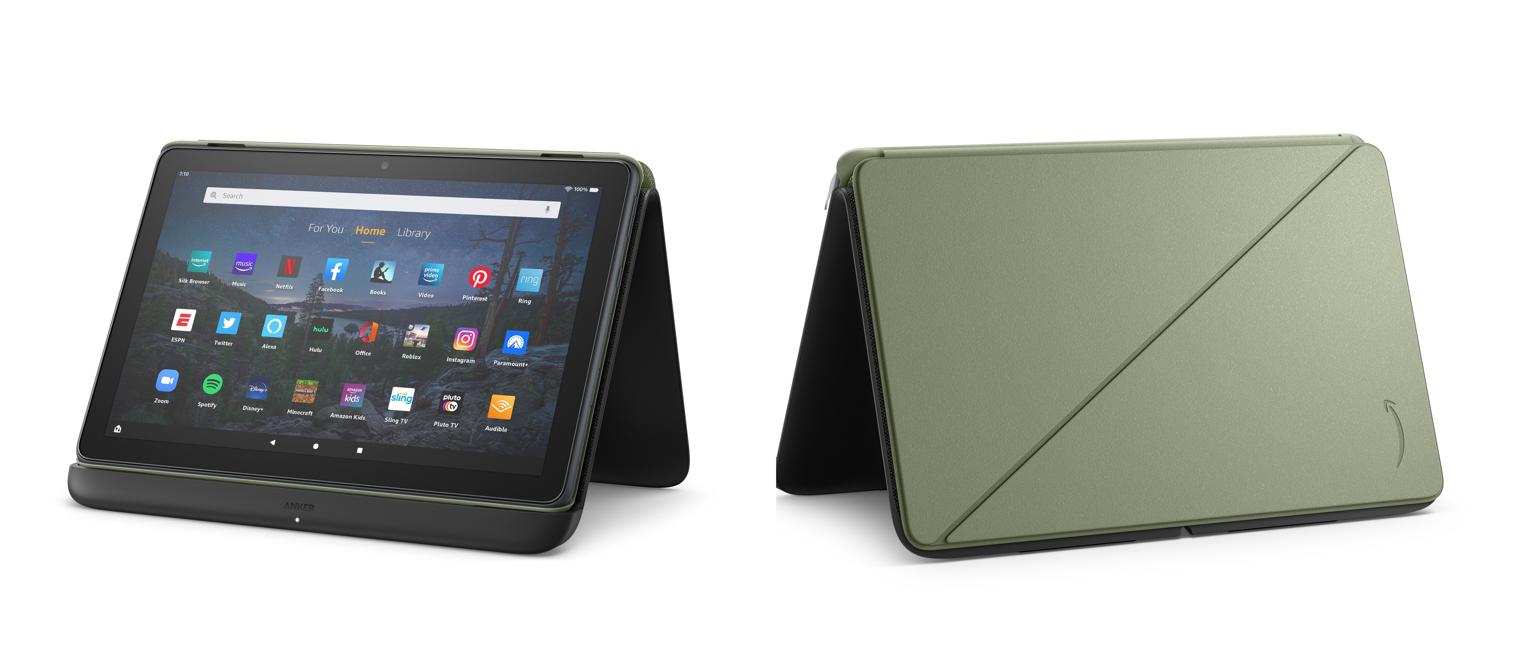 Amazon.com: Made for Amazon, Wireless Charging Dock for Fire HD 10 