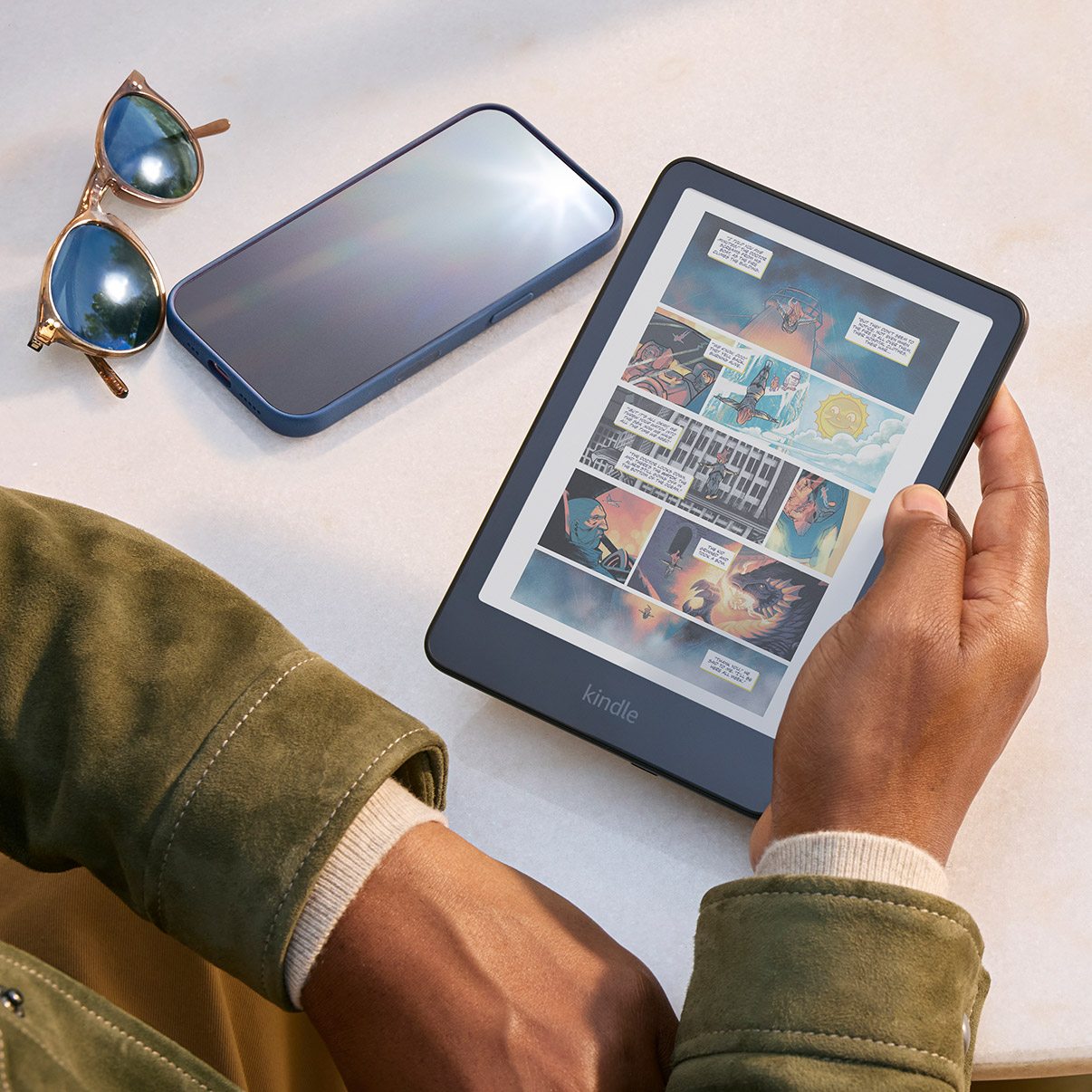 New Kindle Colorsoft | Reading in color