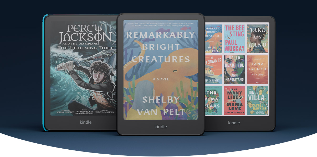 Kindle: Kindle Colorsoft, Kindle Scribe, Kindle Paperwhite