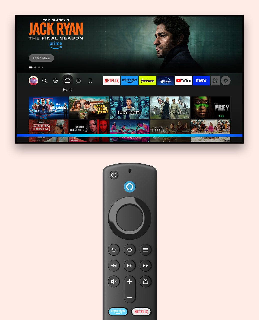 新品 Fire TV Stick 4K 8GB Wi-Fi 6 Amazon Fire TV Stick 4K Max Streaming Device | Alexa Voice Remote